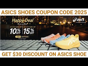 Asics Promo Code 2025 | How to Get 40% Discount on Asics Shoes Coupon Code