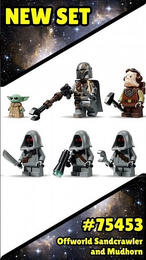 NEW LEGO SET | Offworld Sandcrawler and Mudhorn 75453 | #lego #starwars #new #news