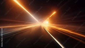 Futuristic abstract background with dynamic speed motion blur and lighting effects. Concept Abstract Background, Futuristic Design, Speed Motion Blur, Lighting Effects