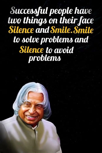 Silence & Smile 🔥 | Best Life Motivation by Dr. APJ Abdul Kalam | Powerful Success Quote#Motivation