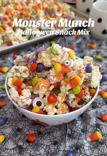 Monster Munch Halloween Popcorn Mix Recipe