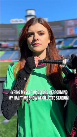 I played halftime at Gillette Stadium 👀