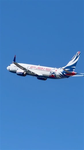 SunExpress Boeing 737 MAX 8 Munich → Antalya Crystal Palace Livery Takeoff Flight XQ131 TC-SMF