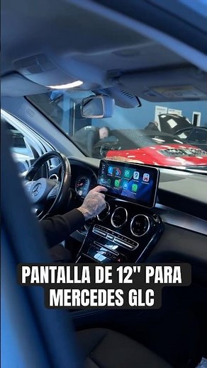 A 12" screen with Android operating system for this amazing GLC that deserves nothing less 🫡