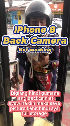 iPhone 8 Back camera Not working . pero ang front camera gumagana pero ayaw naman masave yung picture na kuha ng front cam . and weired diba hahah . #iphonerepair #iPhoneSolutions #reelsfb #alextechtv | ALexTech Tv