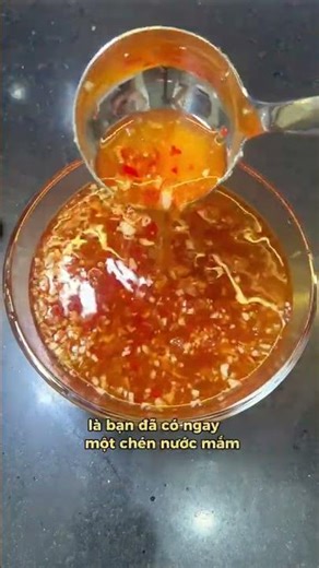 Cách pha nước mắm chua ngọt chuẩn nhà hàng