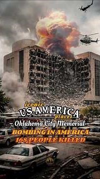 Oklahoma City Memorial, USA | 🇺🇸 168 Lives Lost