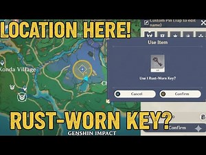 Rust-Worn Key Location Guide Genshin Impact #genshinimpact #genshin