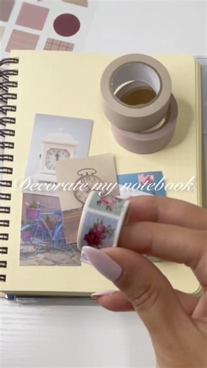 ロルバーン手帳デコ | Language learning journal | decorate my notebook
