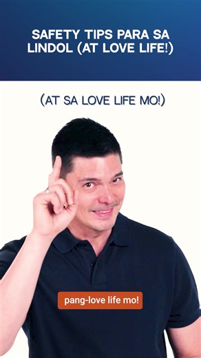 PAALALA | Safety Tips para sa Lindol (at Love Life!) Alamin mula kay Dingdong Dantes sa video na ito! I-search ang #PanatagAngMayAlam sa Youtube at Facebook para sa ibang pang tips laban sa sakuna. Maging ligtas, maging #PanatagPilipinas #CivilDefenseInAction #CivilDefensePH #ProtectingThePeople #ServingTheNation #BawatSegundoMahalaga #ligtasangbayankunghandaangmamamayan | Civil Defense PH