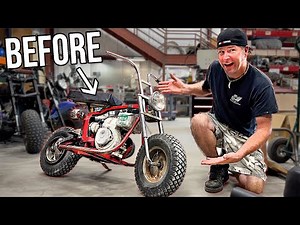 We Restored a Vintage Mini Bike in 24 HOURS for a Show (and WON!) | 1969 Powell Challenger Build