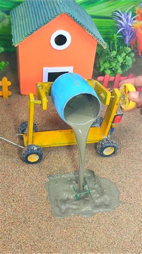 How i bulid Tractor at Home | mini Construction Machine Project ! #shorts #youtubeshorts