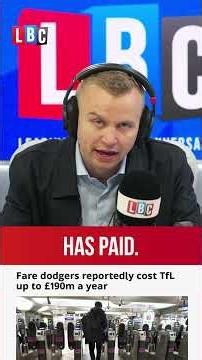 'TfL staff should use tasers on fare dodgers!' | LBC
