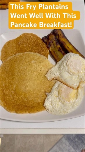 How to make the best fried plantains for breakfast #cookingvideo #recipe
