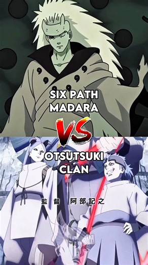 Six Path Madara VS Otsutsuki Clan #shorts