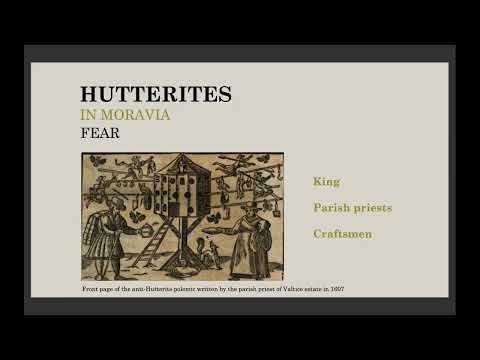 ANDREA ŠTĚPÁNKOVÁ: Hutterites in Moravia: Between Isolation and Integration