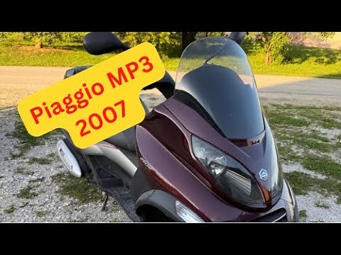 Piaggio MP3 250ccm Review - 3wheel maxi scooter