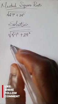 This nested square root tricks most students @SAT @math @learnmath #shorts