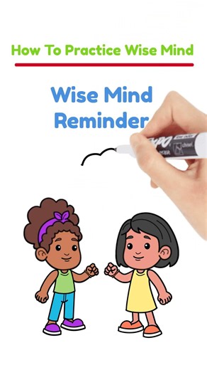 How To Practice Wise Mind #6 Wise Mind Reminder - Wise Mind DBT Skill-Mindfulness Skills #wisemind