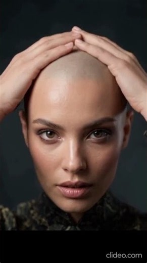 Woman With a Smooth Shaved Head ✨ | Stunning Bald Beauty Transformation