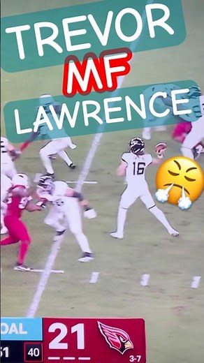 DOWN 21–17 LATE 😳 Trevor Lawrence DELIVERS a CLUTCH DOT to P-Dub! 🐆🔥 | Jaguars Comeback #shorts