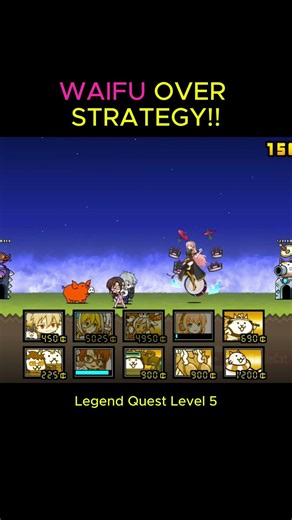Legend Quest gave me Megurine Luka and I'm not even mad 🛐 #battlecats