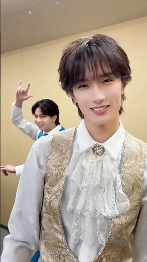 ば・く・れ・つ💙🤍 #爆裂愛してる #MILK #塩﨑太智 #山中柔太朗