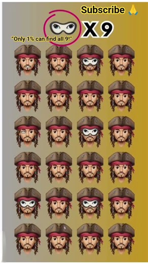 “Can You Find All 9 Mask Emojis? 😱 | Emoji Challenge #Shorts”