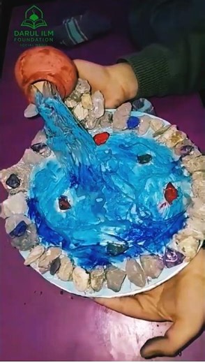 Students Creative Activity | Waterfall Science | School Project Idea