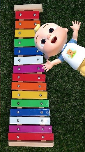 Rainbow Xylophone CHALLENGE!🌈Music and Nursery Rhymes with CoComelon #cocomelon #song
