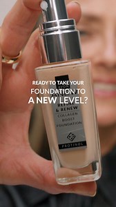 A new level of makeup proven to refine and renew, with Protinol™. Meet our new collagen boost foundation. | Avon