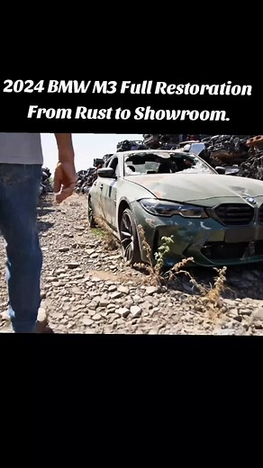 2024 BMW M3 Full Restoration from Rust to Showroom