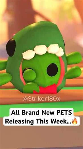 All Brand New PETS Releasing This Friday in Adopt Me...😱#adoptme #roblox