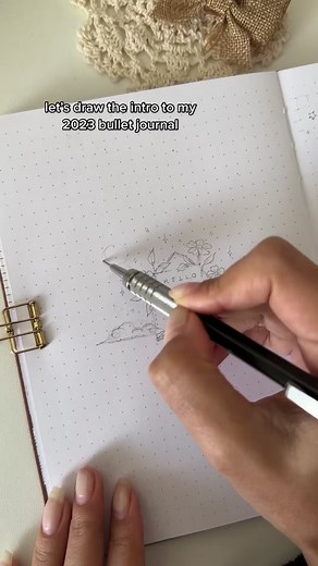 2023 Bullet Journal Intro Design Tutorial