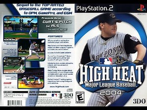 High Heat Major League Baseball 2004 (PlayStation 2) - Atlanta Braves vs. Philadelphia Phillies