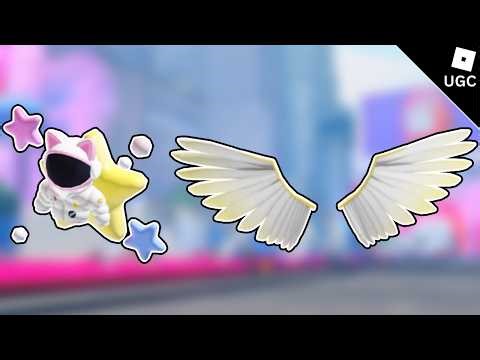 [UGC LIMITEDS] How to get the Galaxy Store Space Cat & Angel Wing! | Roblox
