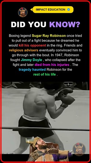 The Tragic Dream That Haunted a Boxing Legend