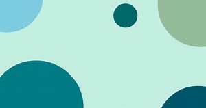 Download bluish circle bubble background transition animation for free