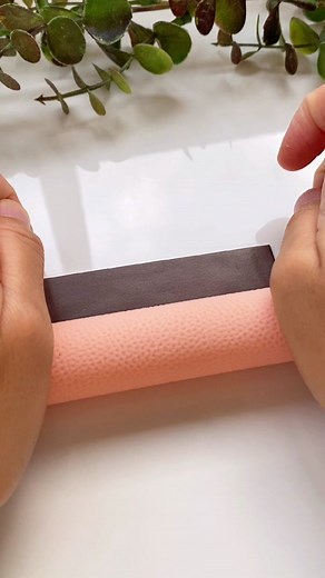 Faux Leather Technique Tutorial for Trendy Polymer Clay Earrings