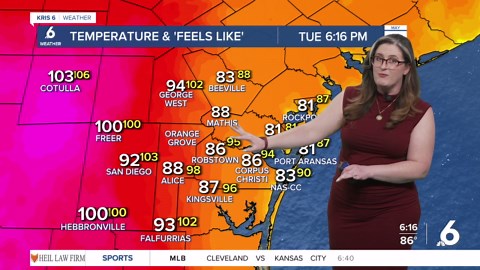 Wednesday forecast: More clouds, more humidity, and even a few showers!