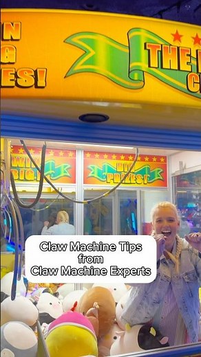 How to finally win a claw machine! #arcade #clawmachine #winnereverytime