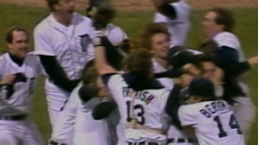 Tigers win 1984 World Series