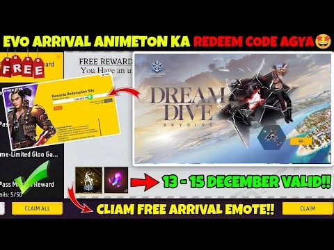 FREE FIRE REDEEM CODE TODAY 14 DECEMBER |FF REWARDS REDEEM CODE | FF REDEEM CODE TODAY 14 DECEMBER