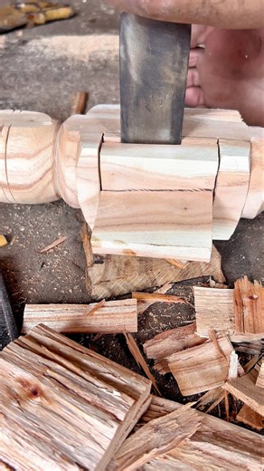 Perfect Wood Cutting with Chisel |Satisfying Woodworking Skills. #WoodChisel#WoodCutting#Woodworking