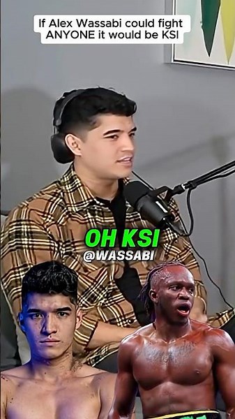 If Alex Wassabi could fight anyone it would be KSI