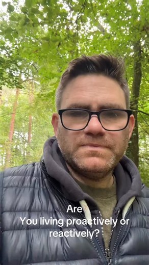 Are you living proactively or reactively? #mindset #entrepreneurship #relationships #entrepreneurship #contentcreator🥰 | James Eager