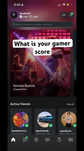 What is your gamer score #xbox