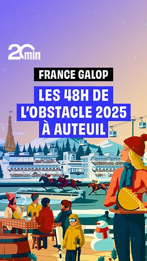 4.1K views |  Les 48H de l’Obstacle reviennent à l'hippodrome d'Auteuil les 15 & 16 novembre. L'hippodrome d'Auteuil se métamorphose pour un week-end inédit à la montagne ! Courses, animations gratuites pour les enfants et ambiance unique garantie ! ➡️ https://www.20min.fr/UXt Collaboration commerciale avec France Galop | 20 Minutes | Facebook