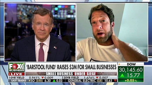 13K views · 210 reactions | On Thursday's Varney & Co., Barstool Sports founder and president Dave Portnoy said he's 'encouraged' by those who donated more than $3 million to his "Barstool Fund," helping small businesses affected by the coronavirus, adding that 'hopefully it's just the beginning.' | Fox Business | Facebook