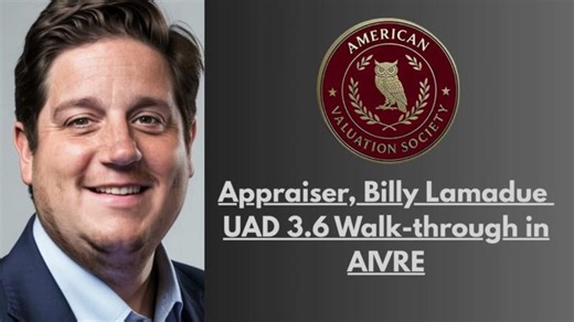 AIVRE Appraisal Software Walkthrough Webinar | UAD 3.6, AI Automation for Appraisers | Gynell Vestal, CDEI